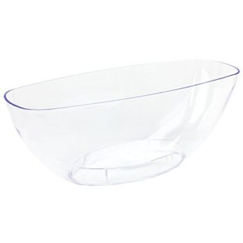 Coubi clear transparent oval pot