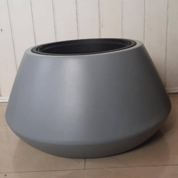 25cm Height Plastic Rounded Pots