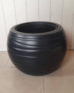 Black Plastic Flower Pot