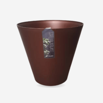 Brown Plastic Flower Pots | Width: 40cm and Height: 38cm