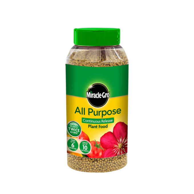 Miracle-Gro 17684 All Purpose Continuous Release Plant Food 1 kg, Green, Brown
