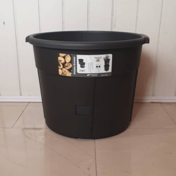 Brown Plastic Flower Pots | Width: 39cm and HSeight: 31cm