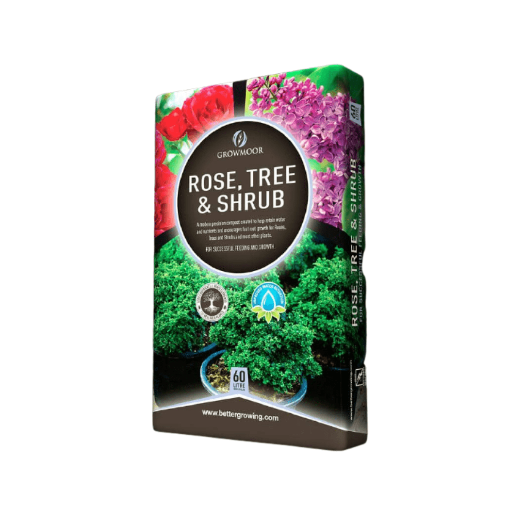 60litre Growmoor Rose,Tree & Shrub Compost