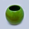 Green Round Ball Fiberglass Pots