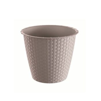 Rattan Plastic Flower Pot – DRSO300