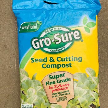 Gro- sure seed & cutting compost 10 Litres