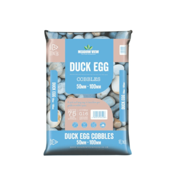 Duck Egg cobbles 50mm-100mm