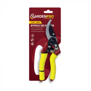 Garden Pro Soft Grip Bypass Secateurs